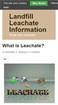 Mobile Screenshot of leachate.info